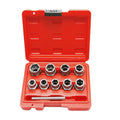 10pc Nut Extractor Set for Electric Wrench Use by Unbranded