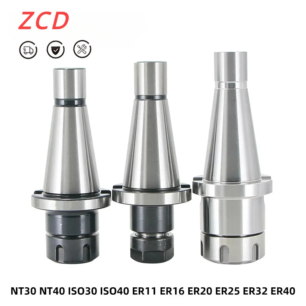 ZCD NT30 NT40 ER11 ER16 ER20 ER25 ER32 ER40 Tool Holder ISO30 ISO40 NT