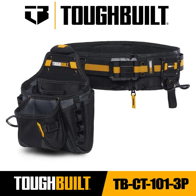 ToughBuilt TB-CT-101-3P 3-Piece Builder Tool Belt Set Tools TOUGHBUILT Packaging