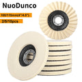 NuoDunco Wool Polishing Wheel Buffing Pads by NuoDunco