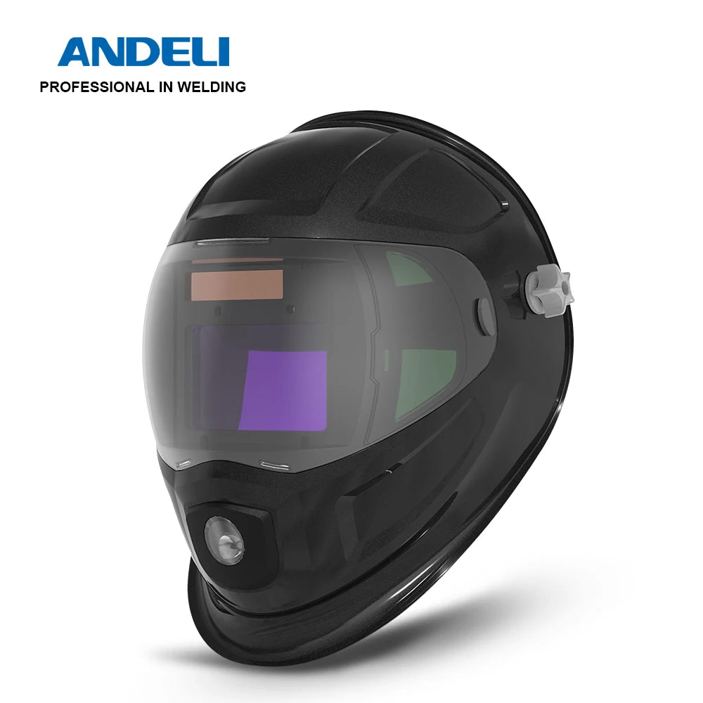ANDELI DIN16 ADL-MA900VL-E Automatic Darkening Welding Mask by ANDELI