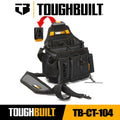 TOUGHBUILT TB-CT-104 Master Electrician's Pouch Shoulder Strap Waist Pack Organi