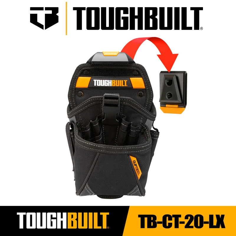 TOUGHBUILT TB-CT-20-LX Large Specialist Drill Holster Pouch Portable Durable Sto