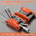 Multifunctional Folding Bike Repair Wrench 21-in-1