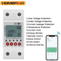 WiFi Smart Circuit Earth Leakage Over Under Voltage Protector Relay Device Switc