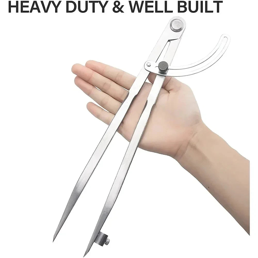 Woodworking Compass Drawing Carpenter Compass 100MM-300MM Circular Marking Tool 