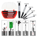 6-8 Pcs Set Screw Extractor Easily Take Out Damaged Water Pipe Extractor Broken 