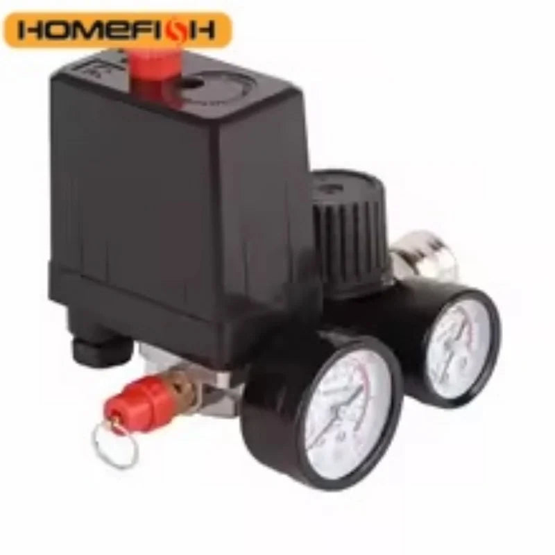 Air Compressor Pressure Control Switch 1/4in 4 Holes by Unbranded