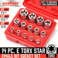 ELEAD 31PC Torx Bit Socket Set Premium CR-V & S2 Alloy Steel by ELEAD