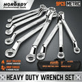 HORUSDY 12Pc Ratchet Spanner Set Metric Wrench 8–19mm by HORUSDY
