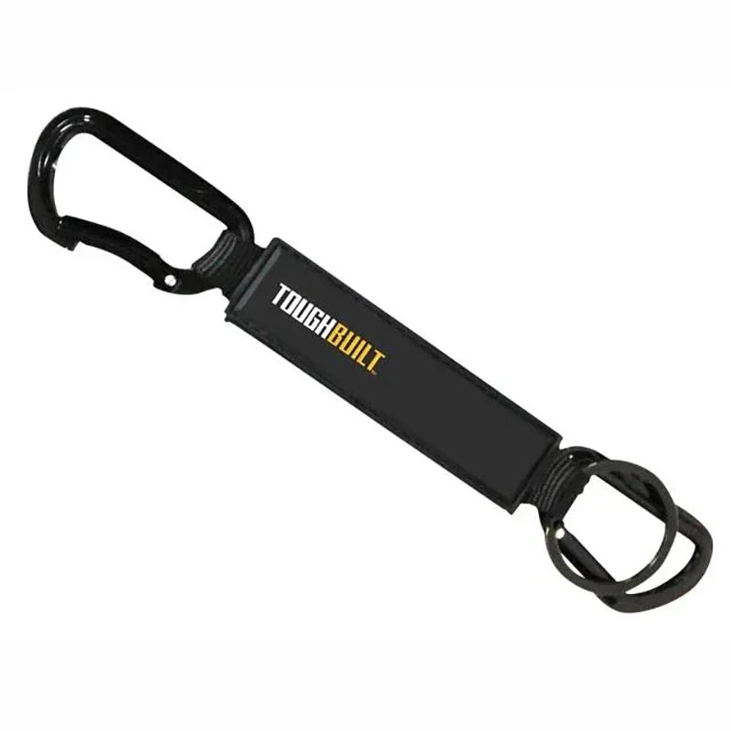 TOUGHBUILT keychain portable hook and lock ring decorative logo gift TB-54-K buc