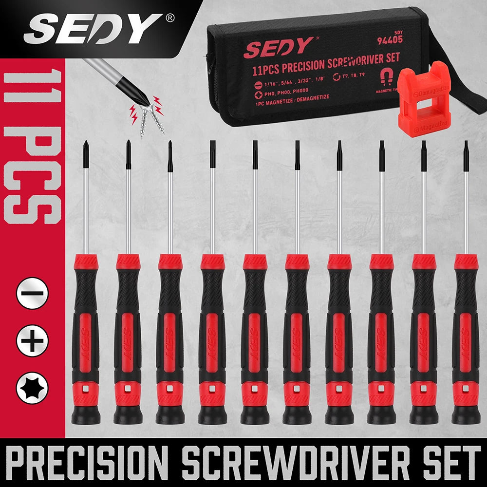 SEDY 11Pcs Precision Screwdriver Set by SEDY