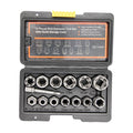 14pc damaged nut extractor slip tooth sleeve damaged screw nut removal