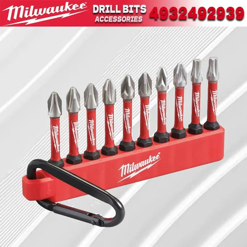 Milwaukee Shock Wave Impact Screwdriver Bit Set 10pc by Milwaukee