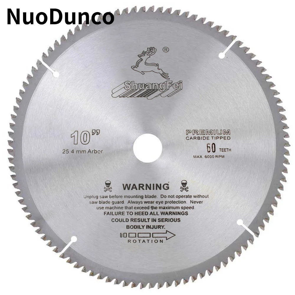10-Inch Carbide Saw Blade for Wood Cutting