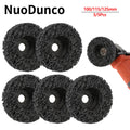 3/5Pcs 100/115/125mm Coral Disc Poly Strip Disc Stainless Steel Metal