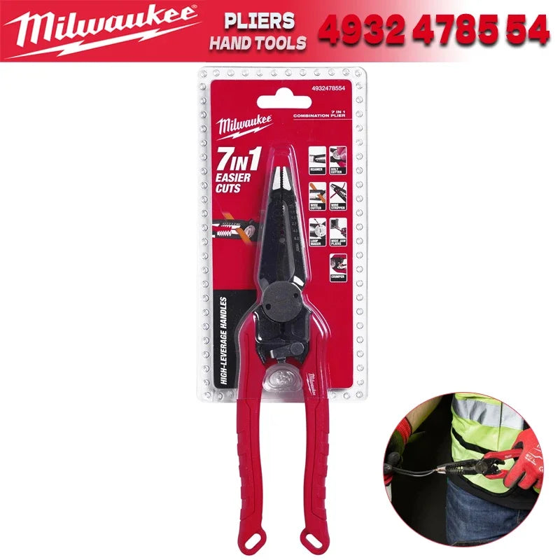 Milwaukee 7-in-1 Wire Stripping Pliers 230mm by Milwaukee