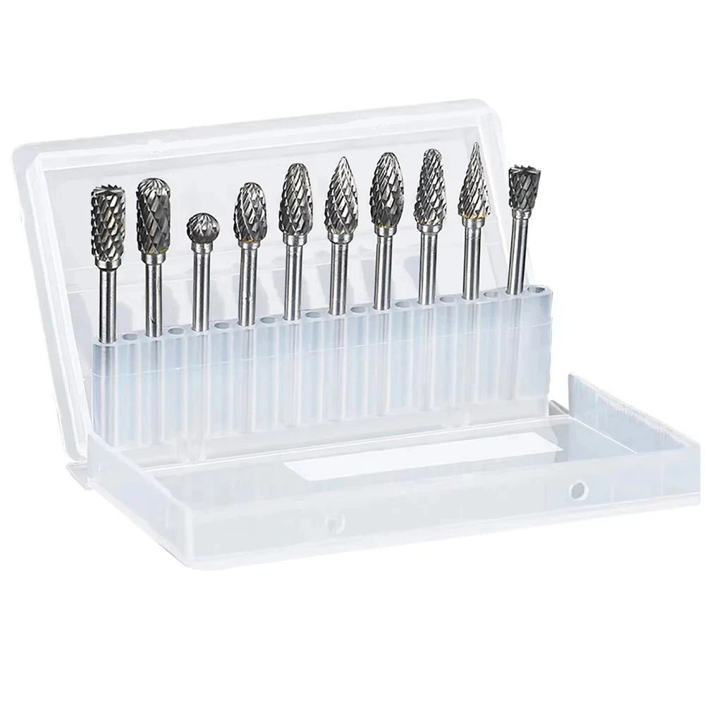 10Pcs Rotary Tool Die Grinder Bits by Unbranded