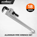 HORUSDY 18" Aluminum Pipe Wrench — Lightweight (3.2 lbs), Heavy-Duty
