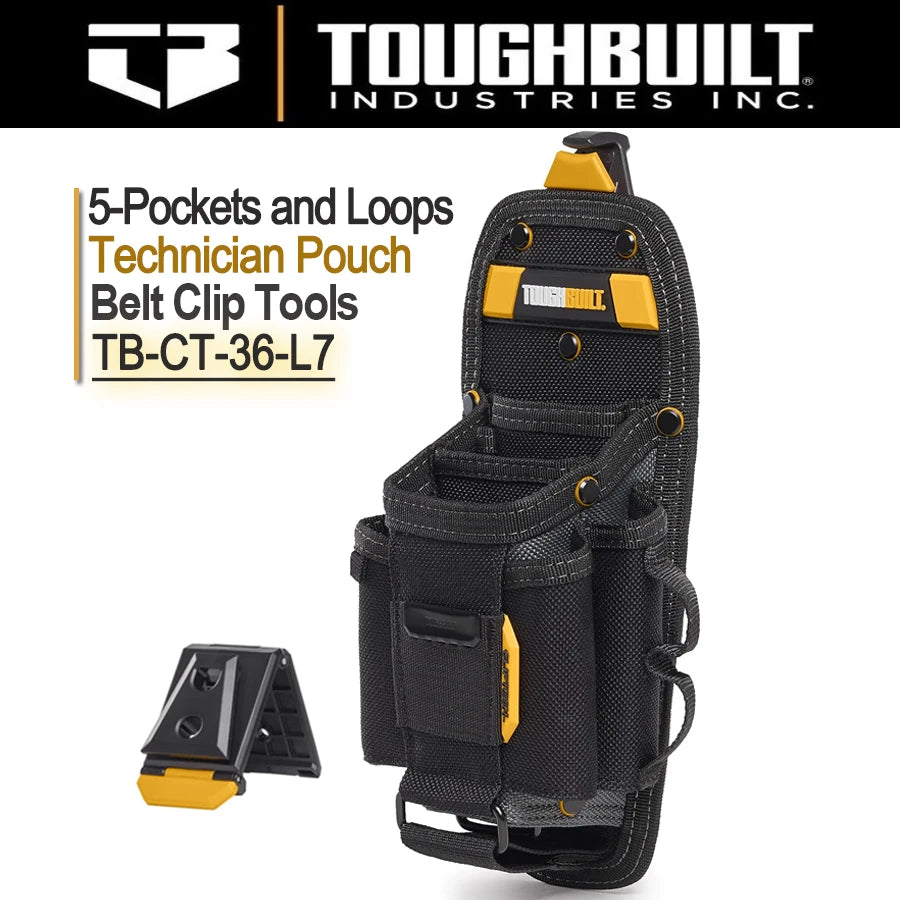 ToughBuilt Technician Pouch 7 Pocket Multi-Tool Holder by ToughBuilt