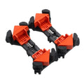 4pc/8pc Portable Right Angle Woodworking Clamp Spring Clamping