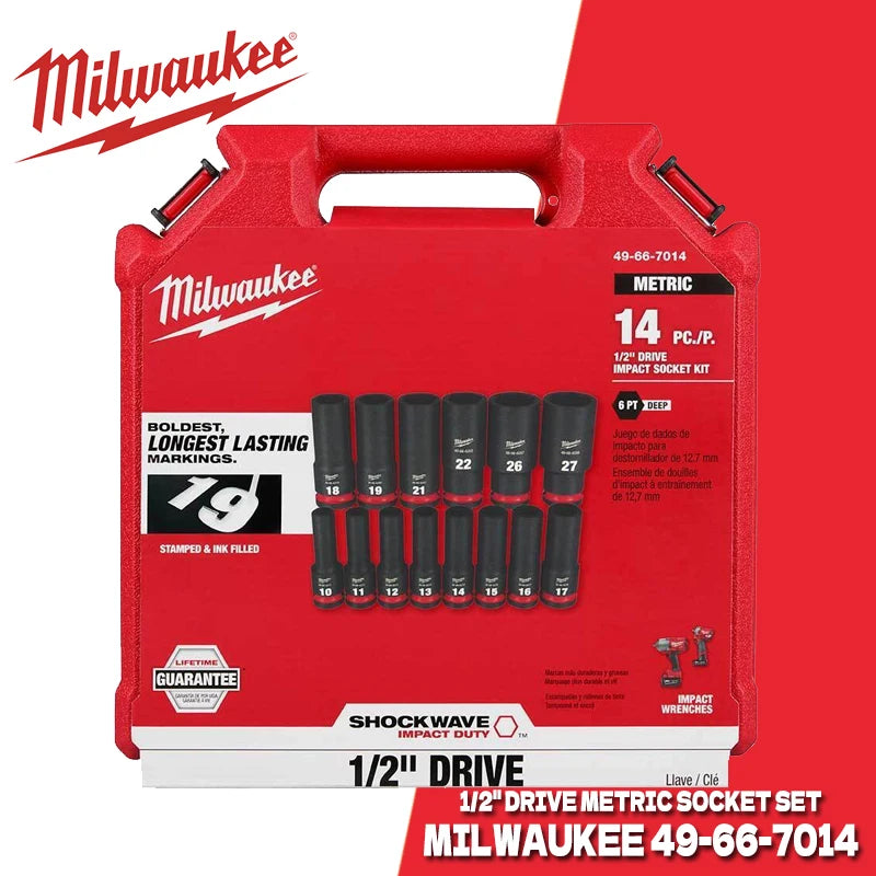 Milwaukee 19pc Cobalt Metric Drill Bit Set by Milwaukee