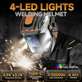 ANDELI Auto Darkening Welding Helmet 6 Arc Sensor by ANDELI