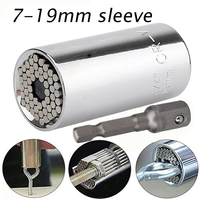 Universal Torque Wrench 7-19mm Socket Head