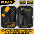 SEDY 30pcs Long Arm Ball End L-Hex & Torx Key Set by SEDY
