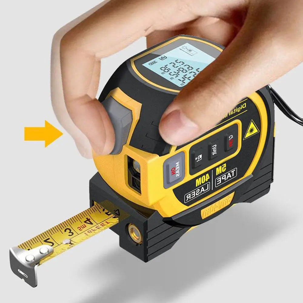 Laser Distance Meter Digital Rangefinder 5m by Unbranded