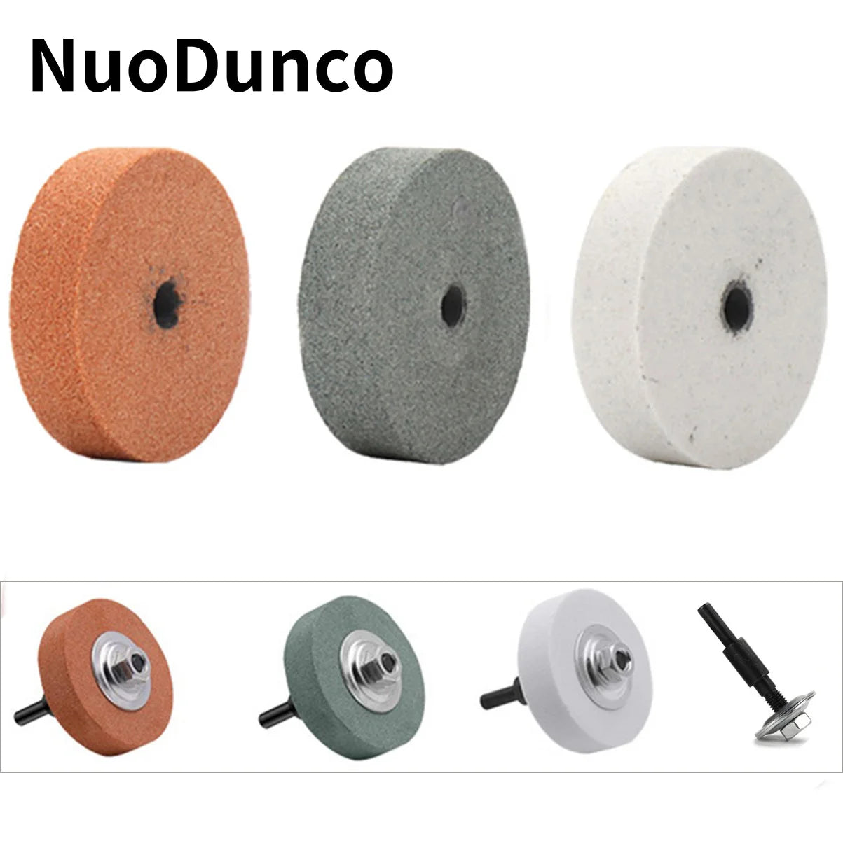 NuoDun 75mm Grinding Wheel for Electric Drill by NuoDun