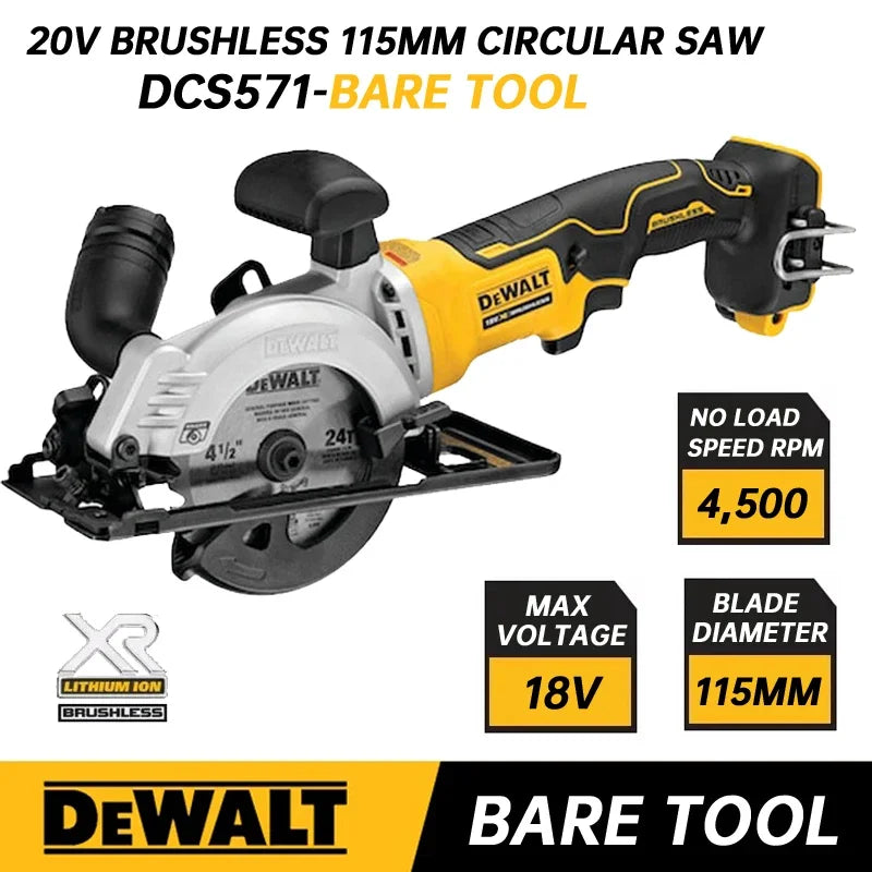 DEWALT Circular Saw DCS571 ATOMIC 20V MAX 115MM by DEWALT