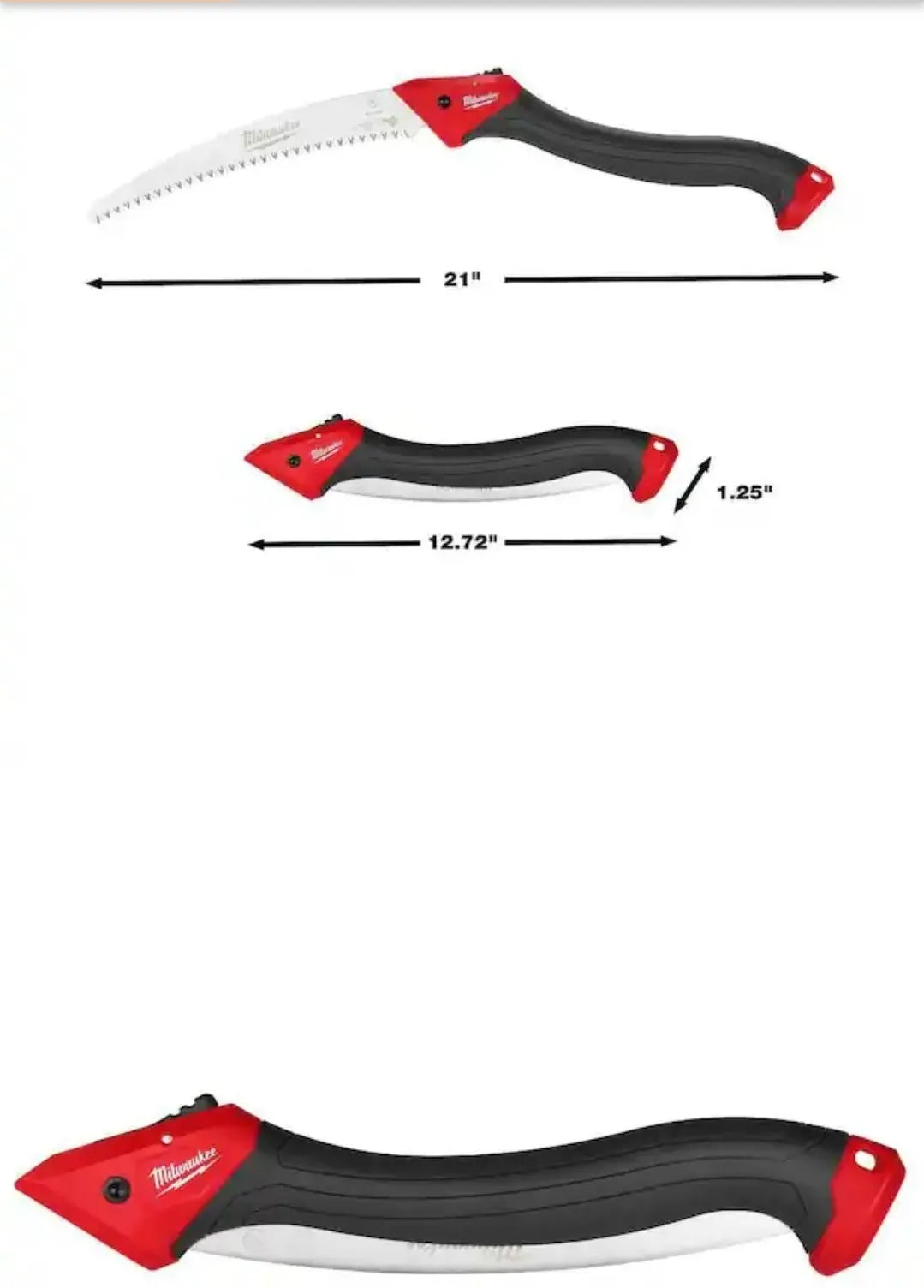 Milwaukee 4932498624/48-22-9371 Hand Saw Woodworking Saw Garden Outdoor Logging 