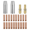 ANDELI 24PCS 15AK MIG Welding Torch Accessories Kit by ANDELI