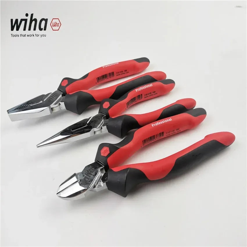 WIHA oblique nose pliers needle nose pliers oblique pliers 43334 three-piece 267