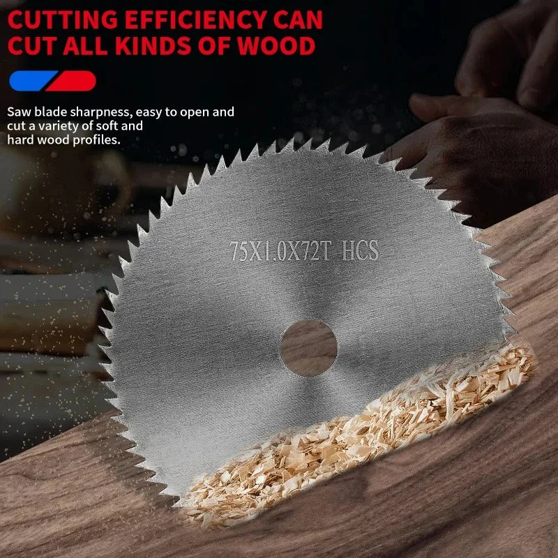 SI FANG Mini Circular Saw Blade 3 Inch 72 Teeth by SI FANG