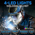 ANDELI Auto Darkening Welding Helmet with LED Lights by ANDELI