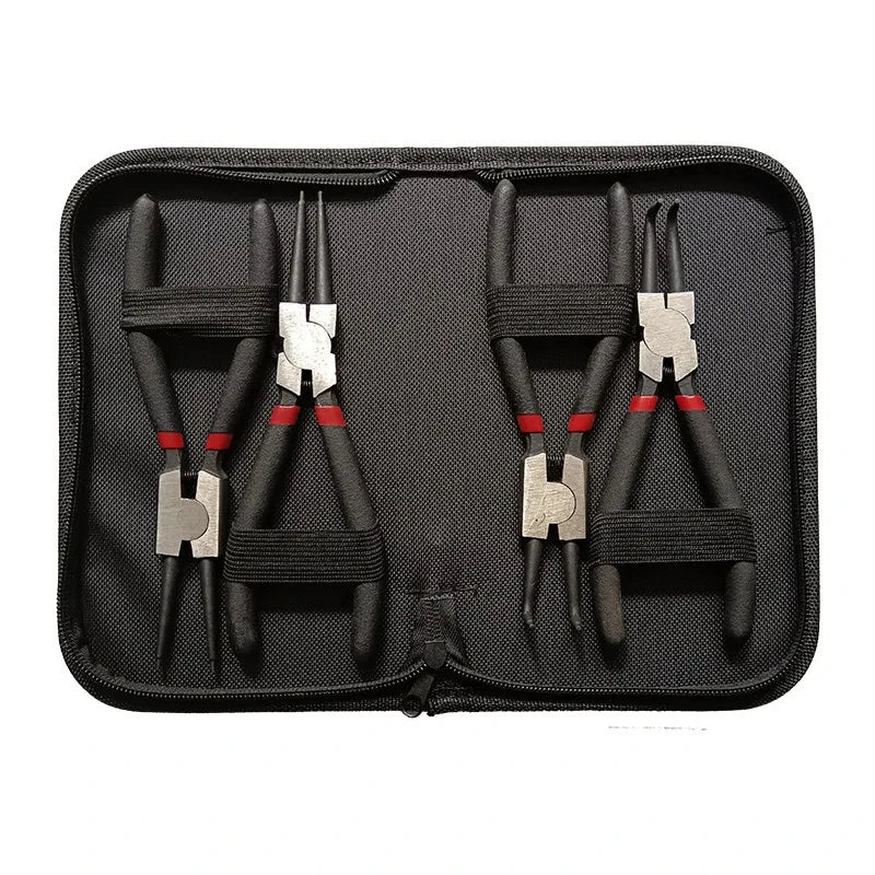 7-Inch Dual-Purpose Elbow Spring Pliers Set 4pcs by Unbranded