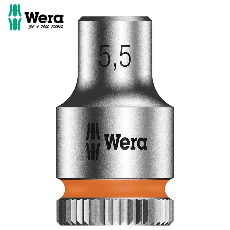 Wera 05003504001 Take It Easy Socket For External Hexagon Color Coding Anti-Slip