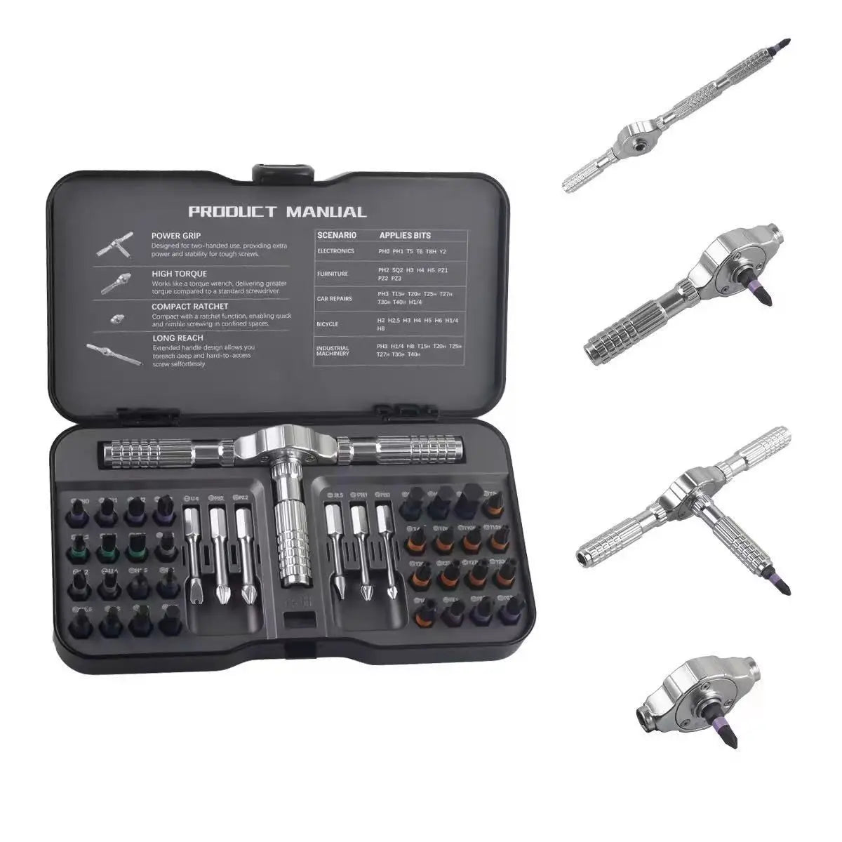 SN-58B Pro Crimps Plug Ratchet Crimper Pliers