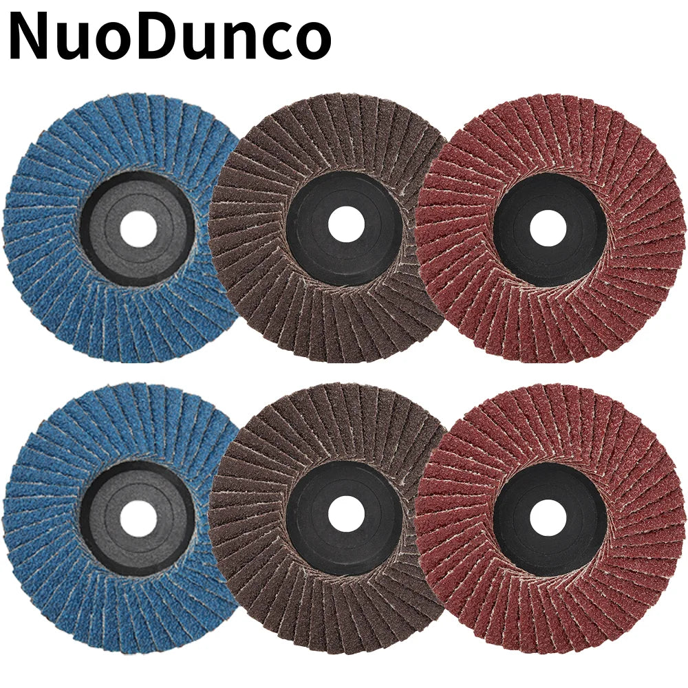 6pcs 3 Inch Grinding Flap Disc Zirconia Abrasive by Unbranded