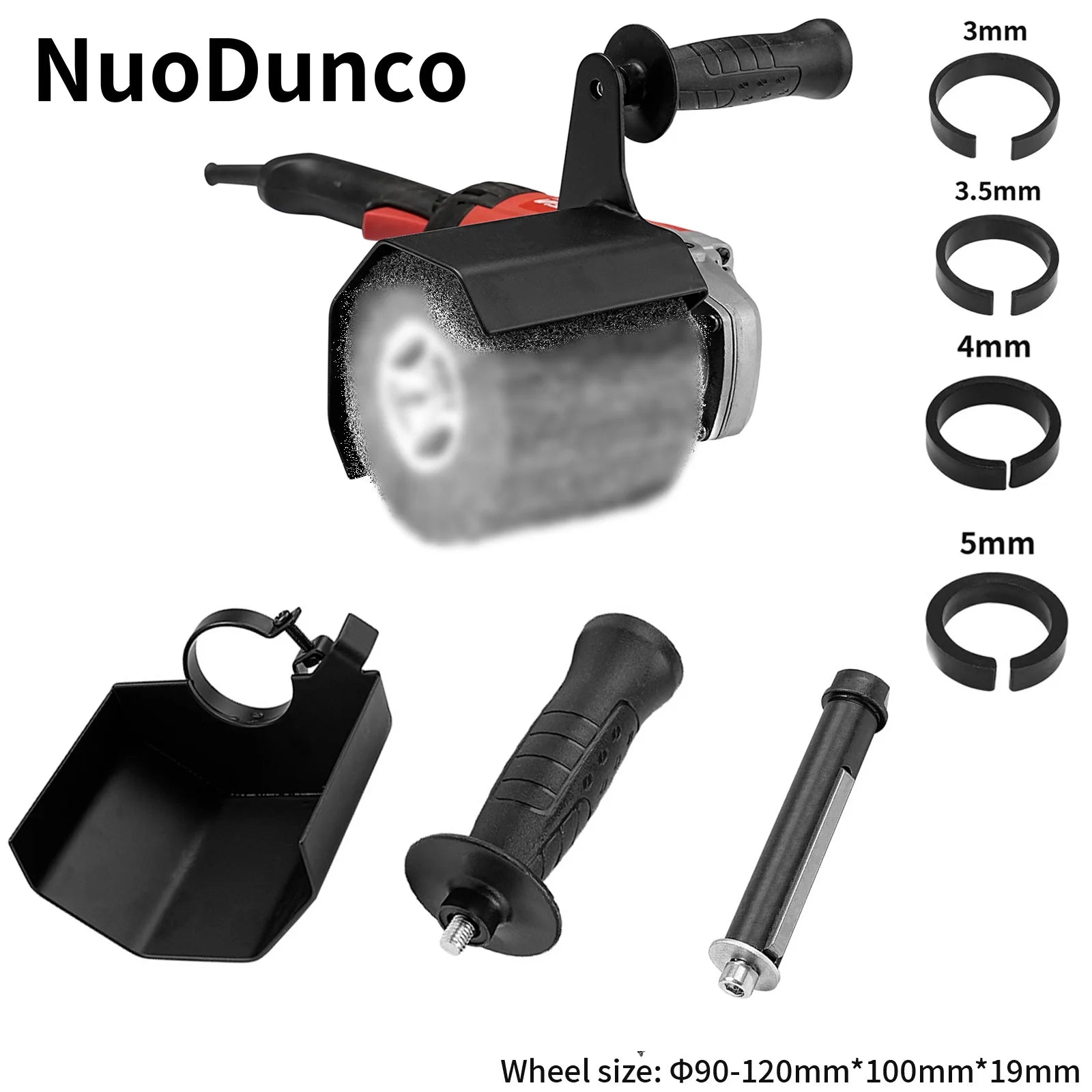 M10/M14 Angle Grinder Conversion Handle Set by Unbranded