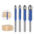 4pcs Flush Trim Bit Router Bit Set by Unbranded