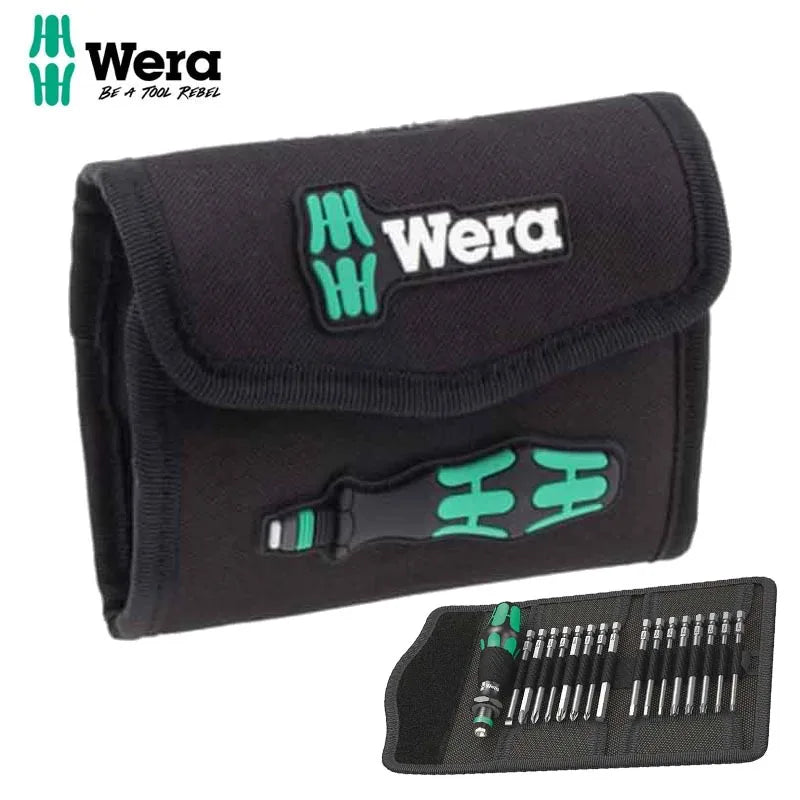 WERA KK 60 Kraftform Bitholding Screwdriver Set 17-Piece by WERA