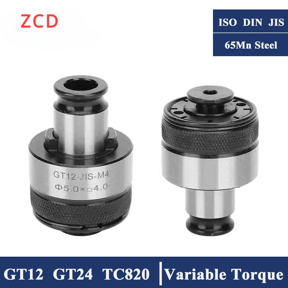 ZCD GT12 GT24 TC820 Torsion Overload Protection Tapping Chuck Tapping