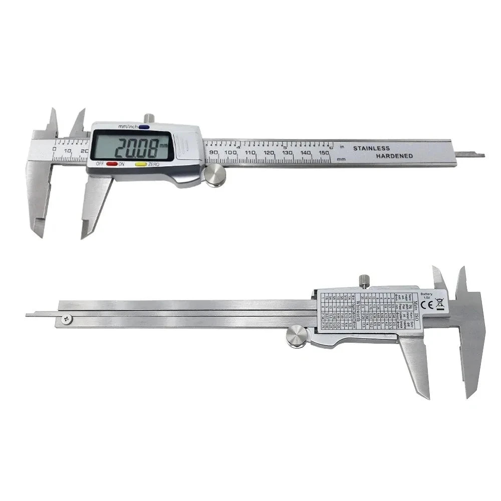 6 Inch Digital Vernier Caliper Micrometer Measuring Tool by Unbranded
