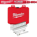 Milwaukee 28pc Metric 1/4" Drive Ratchet & Socket Set by Milwaukee