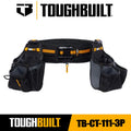 ToughBuilt TB-CT-111-3P 3PC Tradesman Tool Belt Set Tools TOUGHBUILT Packaging B