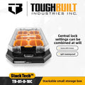 TOUGHBUILT TB-B1-O-10C stackable box combination Punk industrial storage hard lu