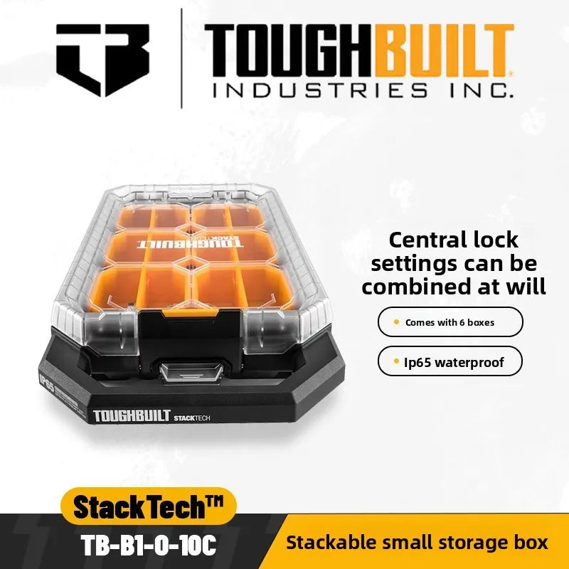TOUGHBUILT TB-B1-O-10C stackable box combination Punk industrial storage hard lu